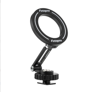 Fotopro - Fotopro SJ-91C Cold shoe Manyetik Bağlantılı Telefon Tutucu