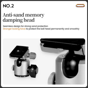 Fotopro T-Roc Plus Profesyonel Tripod - Thumbnail
