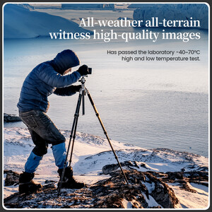 Fotopro T-Roc Plus Profesyonel Tripod - Thumbnail