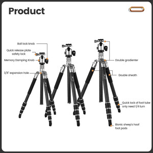 Fotopro T-Roc Plus Profesyonel Tripod - Thumbnail