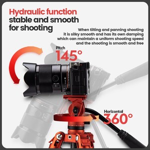 Fotopro X-Aircross 2 Video Tripod - Thumbnail