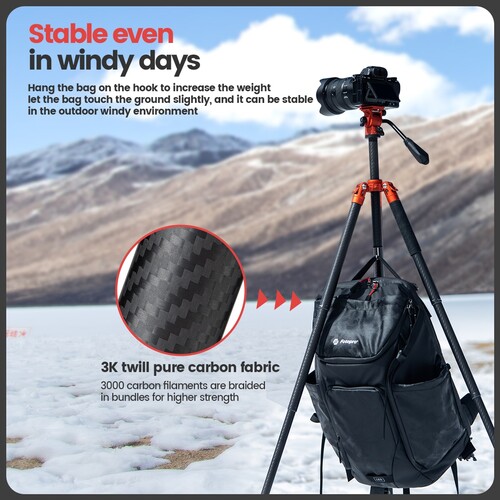 Fotopro X-Aircross 2 Video Tripod