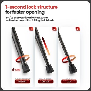 Fotopro X-Aircross 2 Video Tripod - Thumbnail