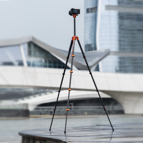 FOTOPRO X-AIRFLY Karbon Fiber Tripod (Gri)