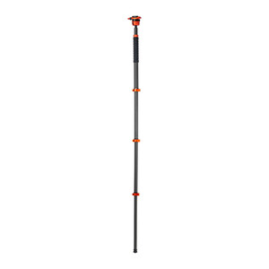 FOTOPRO X-AIRFLY Karbon Fiber Video Tripod (Turuncu) - Thumbnail
