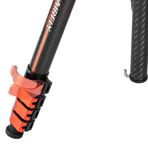 FOTOPRO X-AIRFLY Karbon Fiber Video Tripod (Turuncu)