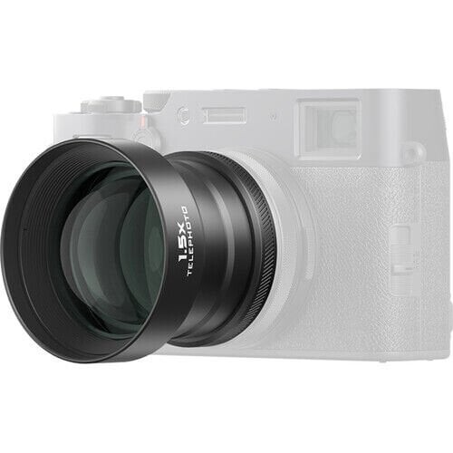 Freewell 1.5x Telephoto Lens for FUJIFILM X100 Series BLACK