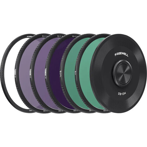 Freewell 82mm M2 Magnetic Quick Swap Filtre Seti (5'li Paket)