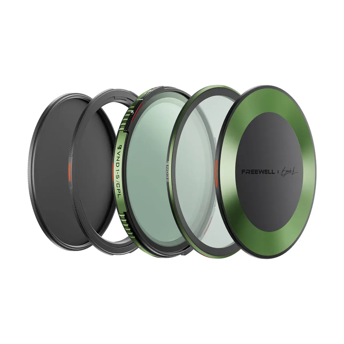 Freewell Brandon Li Variable ND/CPL Basic Kit - 82mm - Thumbnail