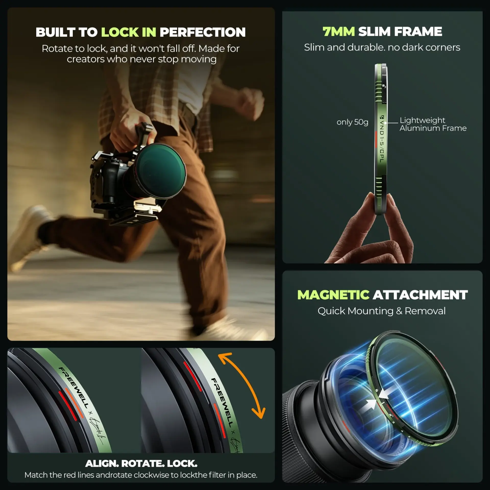 Freewell Brandon Li Variable ND/CPL Basic Kit - 82mm - Thumbnail