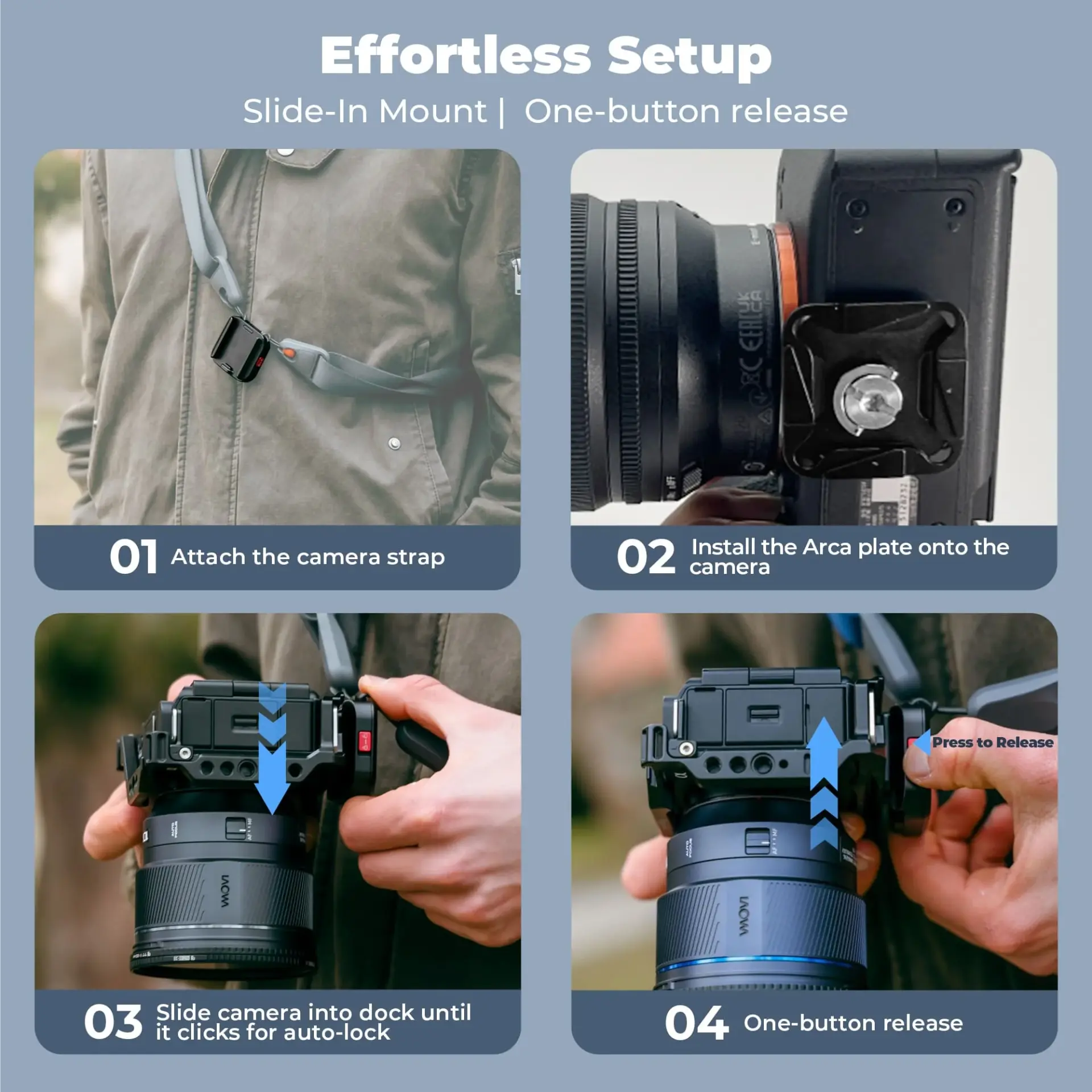 Freewell Camera Strap Quick Release Clamp