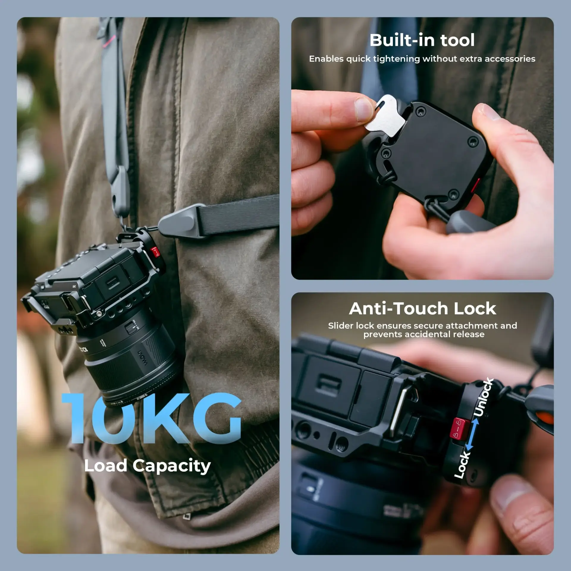 Freewell Camera Strap Quick Release Clamp