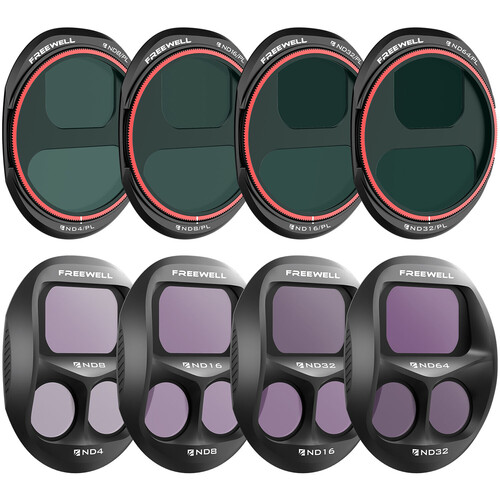 Freewell DJI Mavic 4 Pro All-Day ND/PL Filtre Seti (8'li Paket)