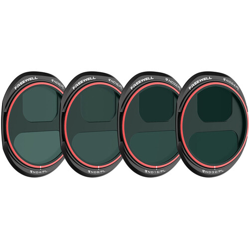 Freewell DJI Mavic 4 Pro Bright-Day ND/PL Filtre Seti (4'lü Paket)