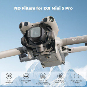 Freewell DJI Mini 5 Pro All-Day ND 6-Filtre Kit (FW-MN5-ALD) - Thumbnail