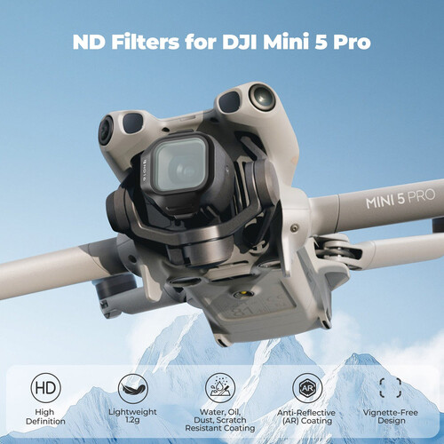 Freewell DJI Mini 5 Pro All-Day ND 6-Filtre Kit (FW-MN5-ALD)