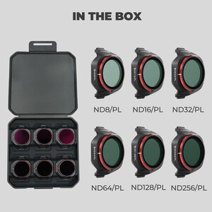 Freewell - Freewell DJI Mini 5 Pro Bright Day 6 Pack Filtre Seti (FW-MN5-BRG) (1)