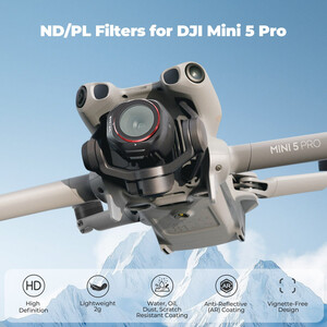 Freewell DJI Mini 5 Pro Bright Day 6 Pack Filtre Seti (FW-MN5-BRG) - Thumbnail