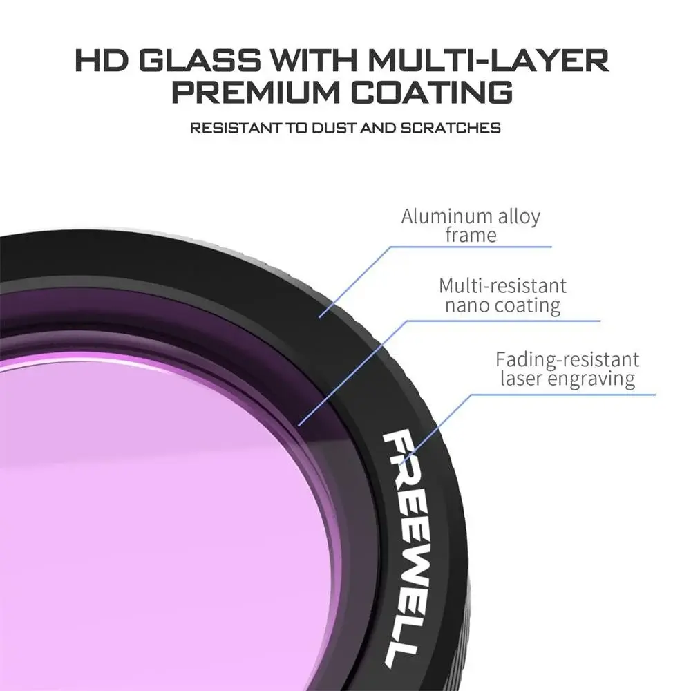 Freewell - Freewell DJI Neo Magnetic ND Filters 3Pack (1)