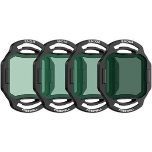 Freewell - Freewell DJI O4 Air Unit Pro Filters Standard Day 4 Pack