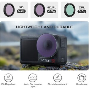 Freewell DJI Osmo Action 5 Pro Filters Mega 12Pack - Thumbnail