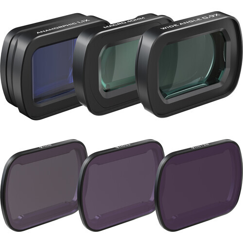 Freewell DJI Osmo Pocket 3 Lens ve ND Filtre Kiti