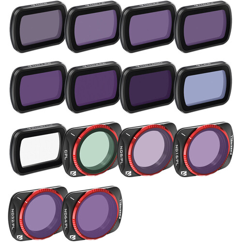 Freewell DJI Osmo Pocket 3 Mega Filtre Kiti (14'lü Paket)