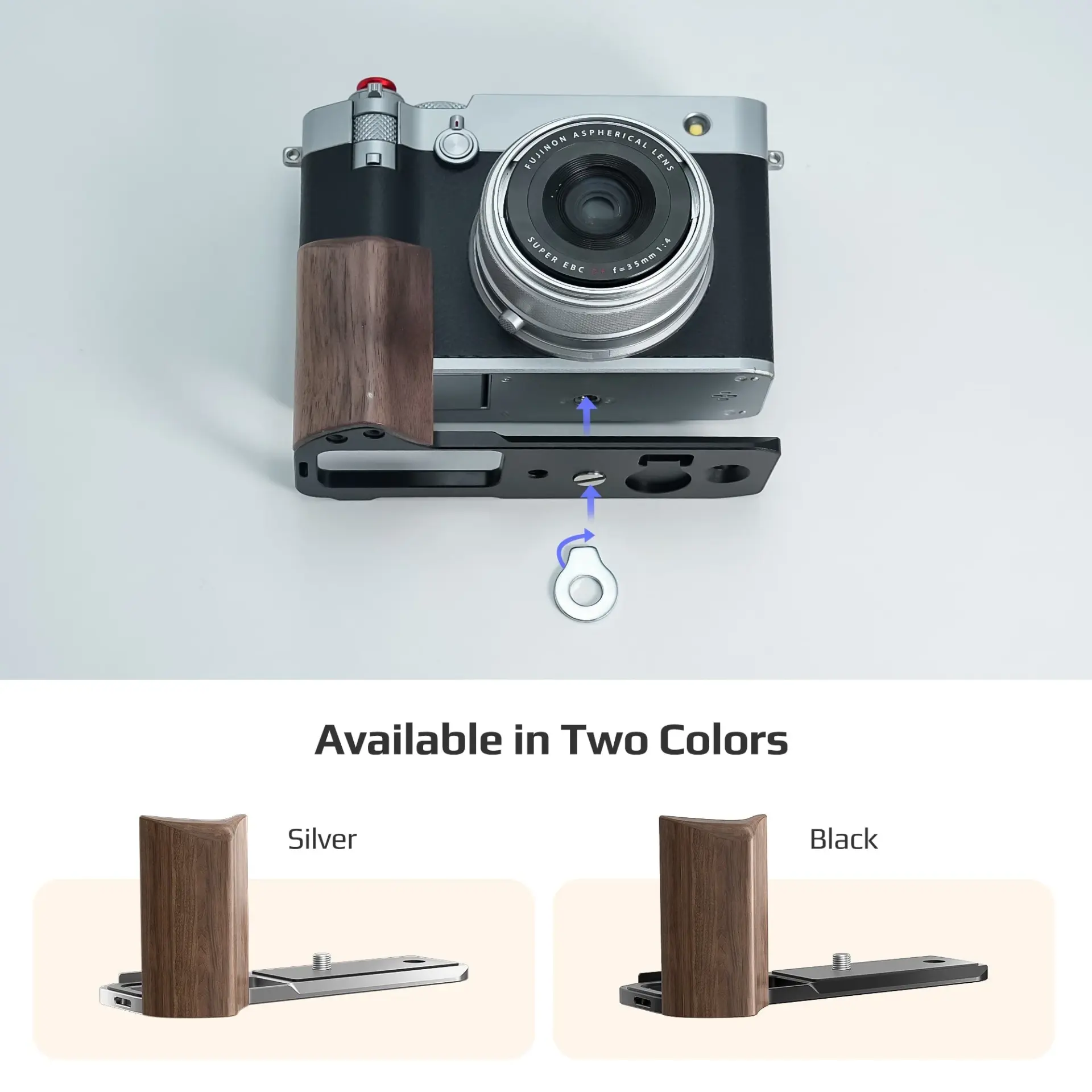 Freewell - Freewell Fuji GFX100RF L Bracket Premium Grip (1)