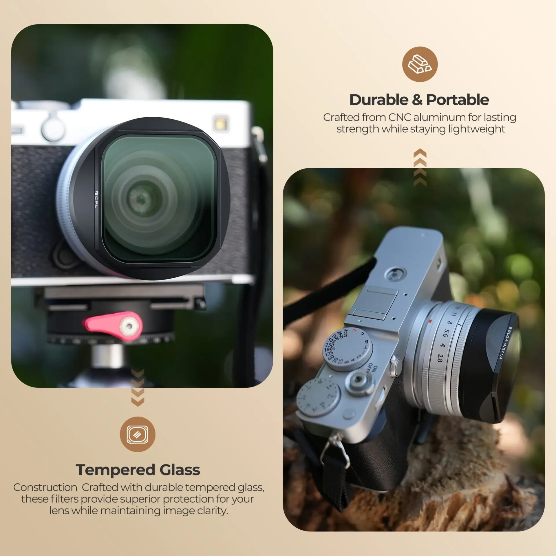 Freewell Fuji X-E5 Lens Hood (XF23mmF2.8) Siyah - Thumbnail