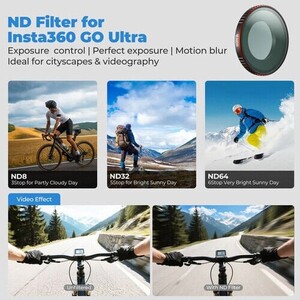 Freewell - Freewell Insta360 GO Ultra Filters Mega 10 Pack (1)