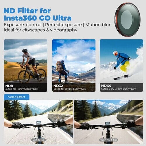 Freewell Insta360 GO Ultra Filters Mega 10 Pack