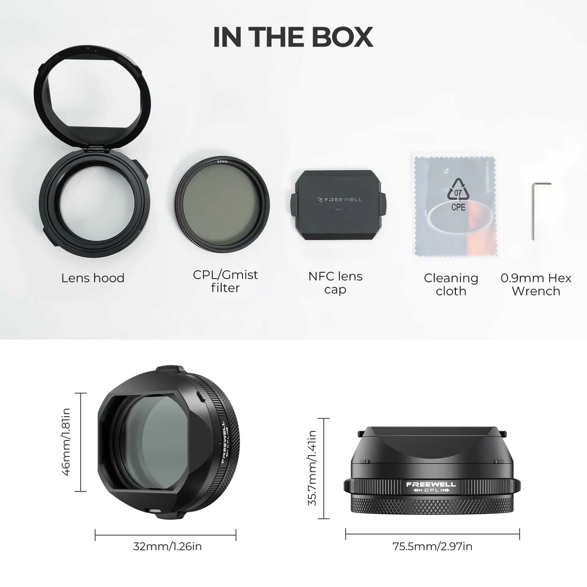 Freewell Nikkor Z 40mm F/2 Real Lens Hood - Thumbnail
