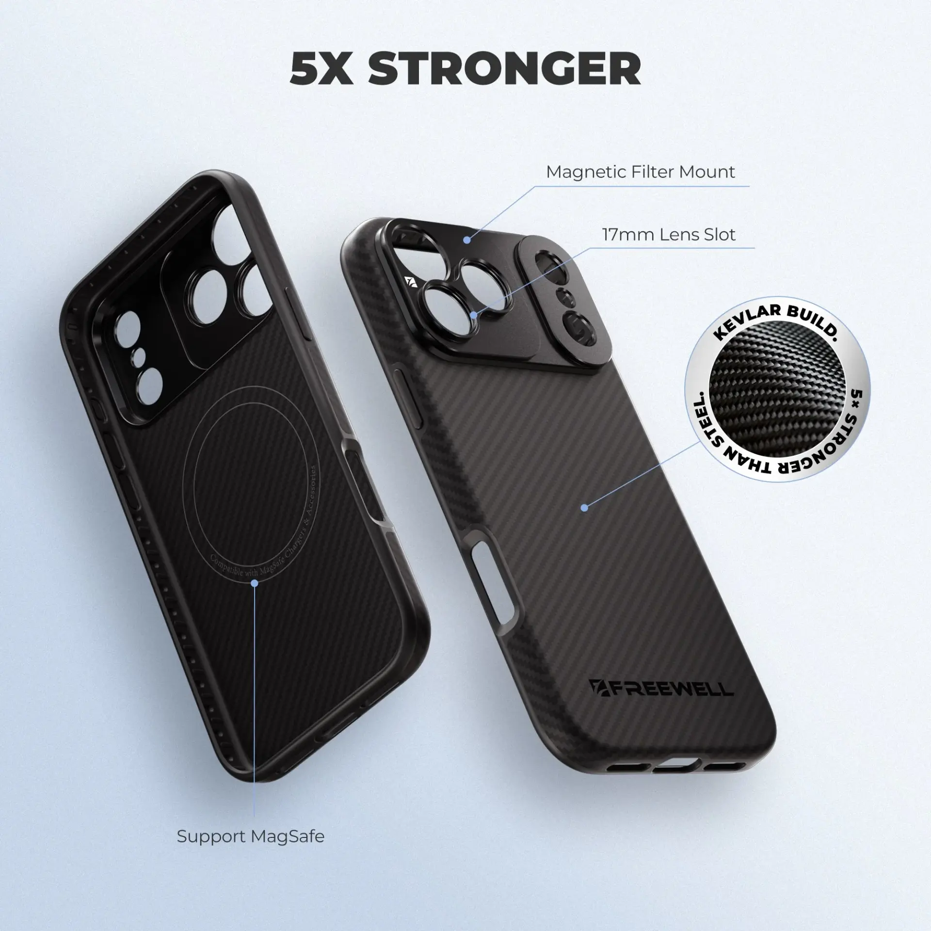 Freewell - Freewell Pro Filmmaker iPhone Case IPHONE 17 PRO MAX - 17MM MOUNT (1)