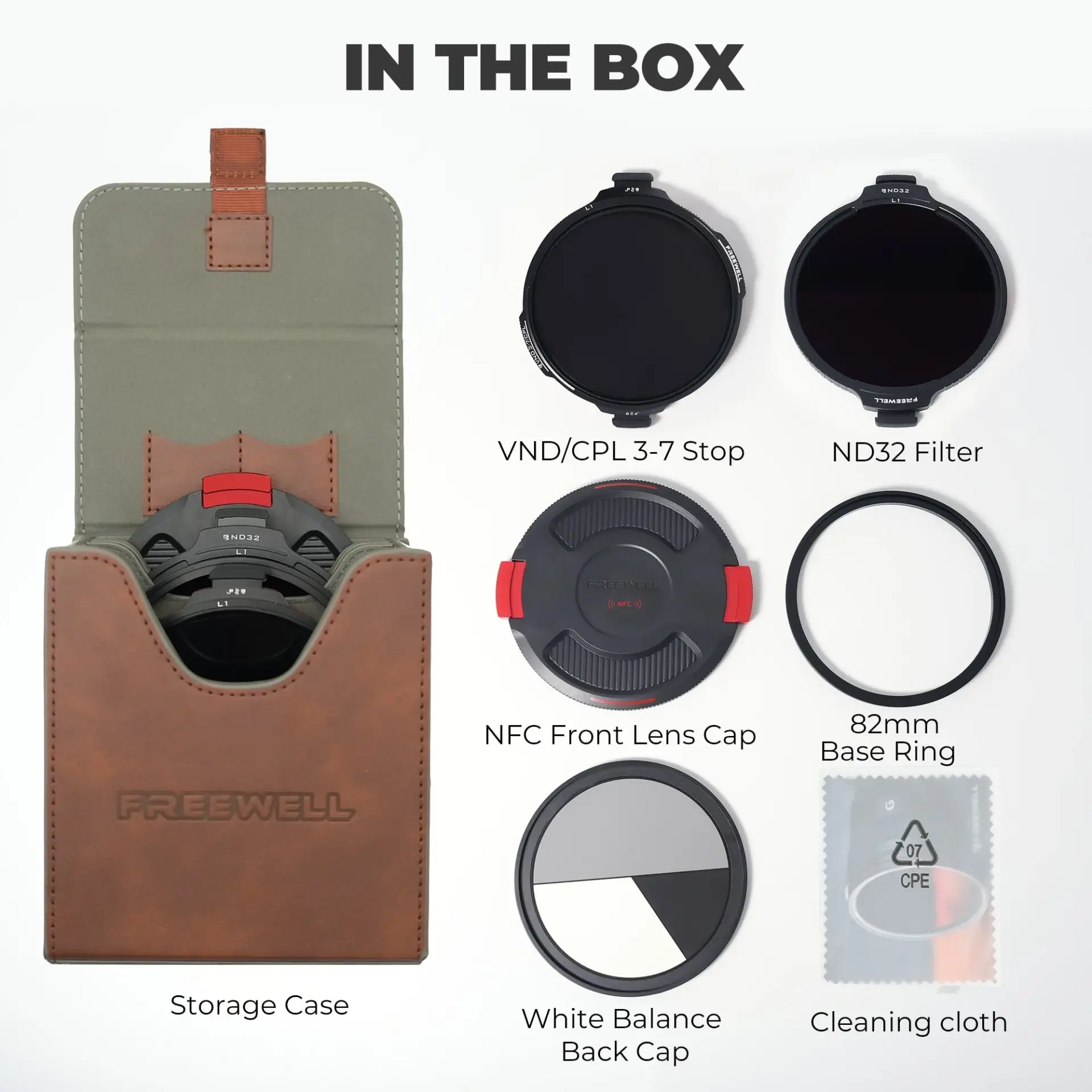 Freewell Real Locking VND/CPL Filter All Day Kit 82mm