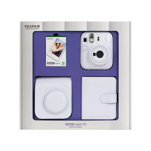 Fujifilm - Fujifilm Instax Mini 13 Bundle Box (Clay White)
