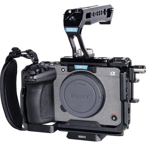 Full Camera Cage KIT for SONY FX3/FX30 With Top Handle - Black