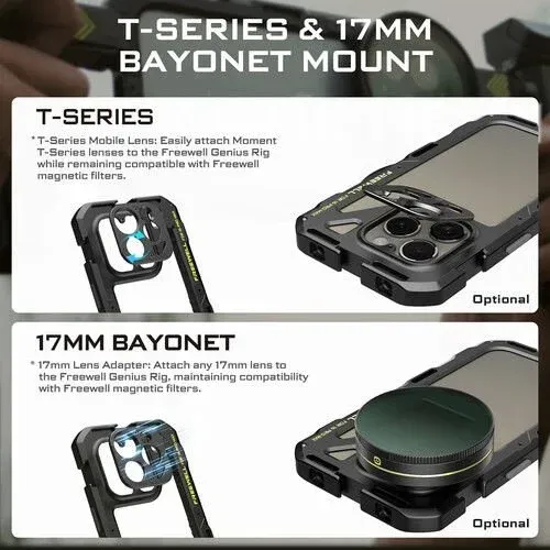 Genius Rig Cage for iPhone 16 Pro Max - Thumbnail