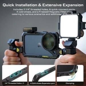 Genius Rig Cage for iPhone 16 Pro Max - Thumbnail