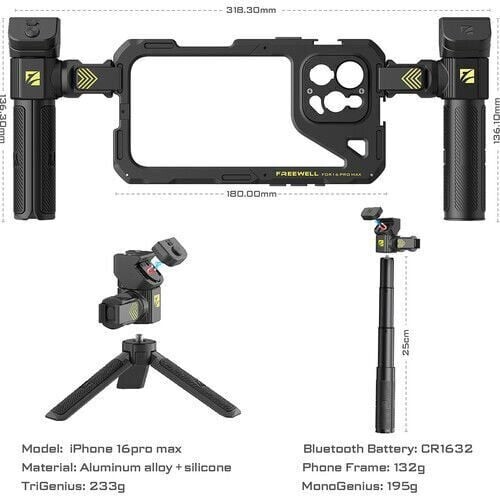 Genius Rig Cage for iPhone 16 Pro Max