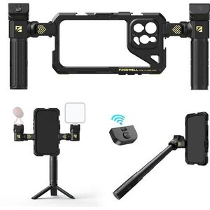 Genius Smartphone Rig Cage for iPhone 15 Pro Max - Thumbnail