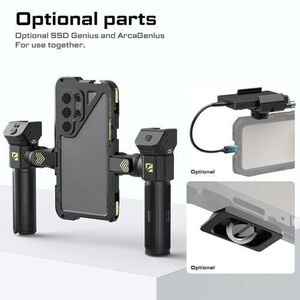 Genius Smartphone Rig Cage for Samsung S24 Ultra - Thumbnail