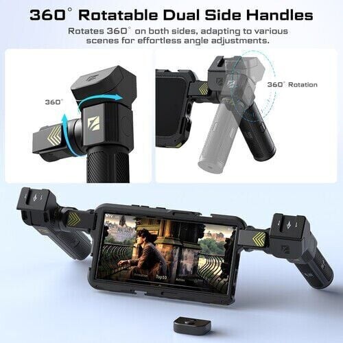 Genius Smartphone Rig Cage for Samsung S24 Ultra
