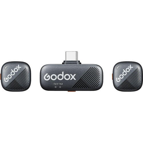 Godox Cube-S Kit 2 İkili Mikrofon Kiti (Type-C)