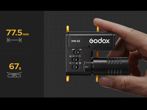 Godox IVM-S2 Shotgun Mikrofon