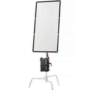 Godox - Godox KNOWLED F400R K1 Esnek RGB LED Işık 2×4, Softbox ve Grid Dahil