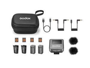 Godox Magic XT1 Yaka Mikrofonu (Type-C/Lightning Uyumlu) - Thumbnail