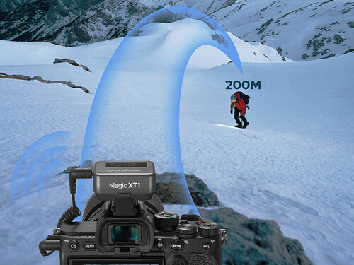 Godox Magic XT1 Yaka Mikrofonu (Type-C/Lightning Uyumlu)
