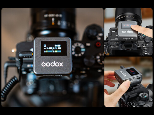 Godox Magic XT1 Yaka Mikrofonu (Type-C/Lightning Uyumlu)