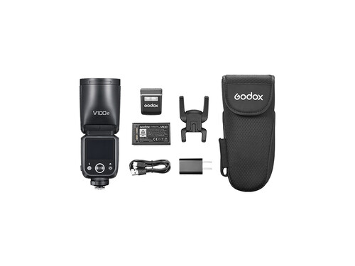 Godox V100 Yuvarlak Kafa Flaşı (Sony)
