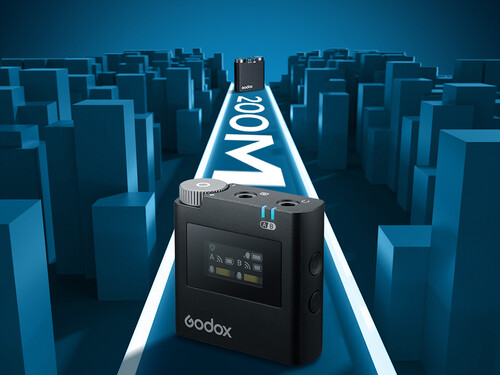 Godox VIRSO Sony Uyumlu M2 Kablosuz İkili Mikrofon Kiti